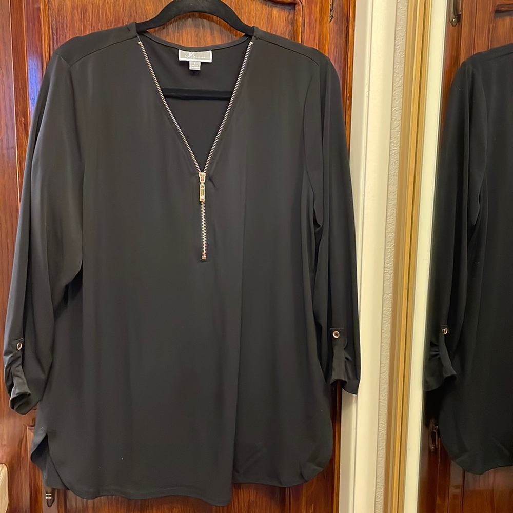 Long tunic blouse